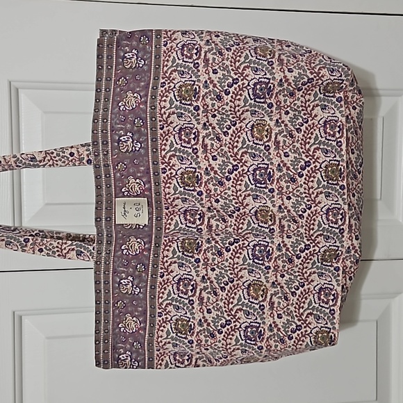Sezane Handbags - Senate x Sea Floral Cloth Tote Bag